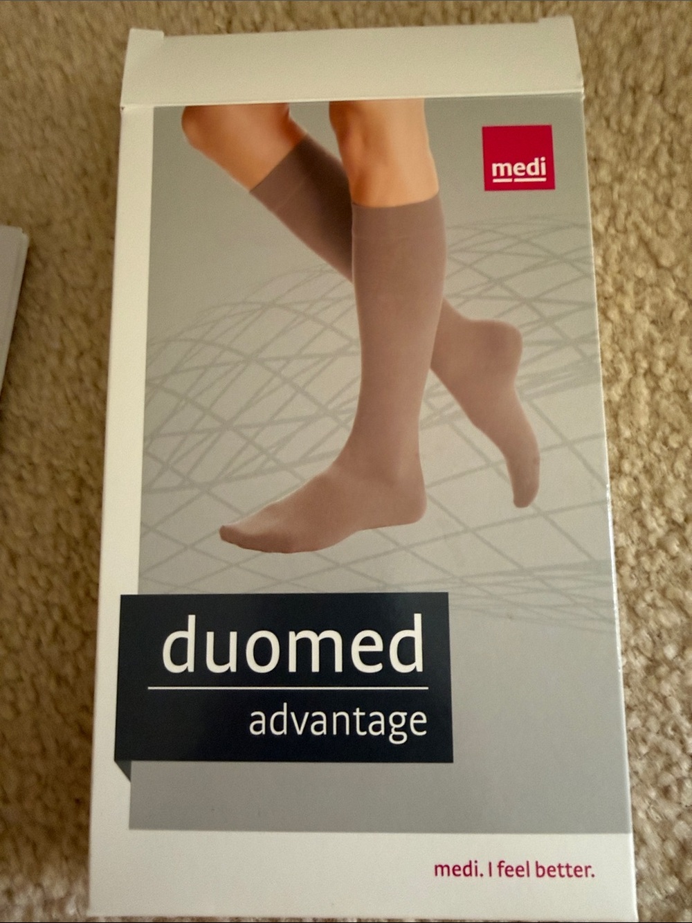 Duomed Advantage Compression calf high Socks in Black